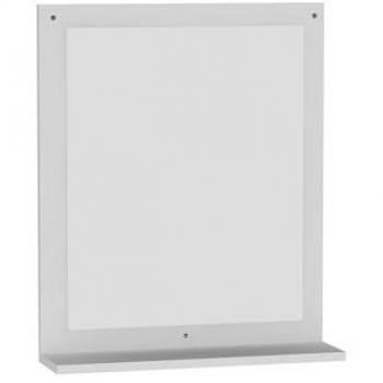 Estante de Pared con Espejo Blanco 60x72x14,5 - Almacenamiento de Herramientas y Estanterías