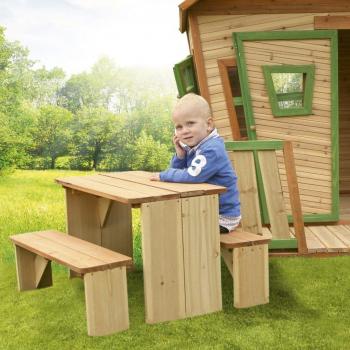 Casa de jardín para niños - Madera - H1.67m - LISA