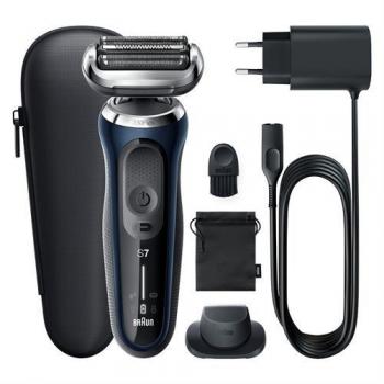 Afeitadora Braun Series 7 71-B1200S: Afeitadora de Láminas y Recortadora Seco/Mojado con Accesorio para Corte de Pelo