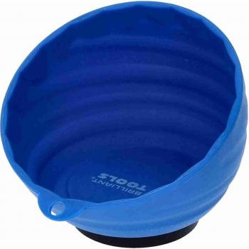 Bandeja Magnética de Plástico Semiguscio Ø 11 cm - Brilliant Tools BT691159