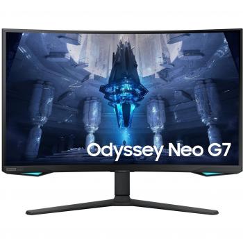 Samsung Odyssey Neo G7 LS32BG750NU 32 Curved Mini LED 4K Ultra HD VA Monitor, 1ms Response Time, 165Hz Refresh Rate, FreeSync Premium Pro, HDMI/DisplayPort - Black