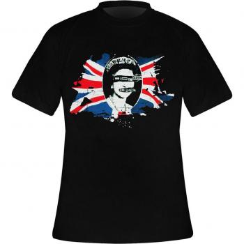 Sex Pistols God Save The Queen Flag Graphic T-Shirt