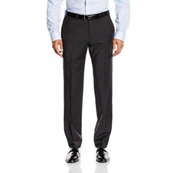 Daniel Hechter Hose Baukasten Pantalones de Traje, Negro