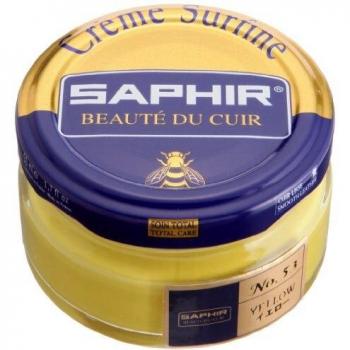 Crema Pulidora para Zapatos Saphir Beaute du Cuir 50ml Amarillo