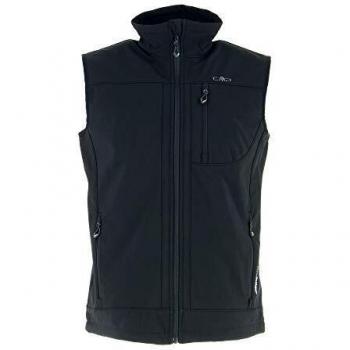 CMP Men's Black Softshell Vest, Size 58