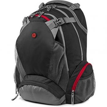 HP 17.3 Backpack - Mochila para ordenador portátil, negro