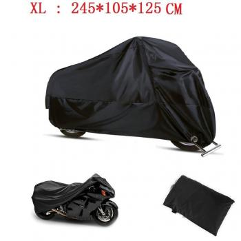 Funda Moto 190T Cubierta Impermeable de Motocicleta Protector Cubierta para Moto/Motocicleta Funda Cubre Moto Impermeable