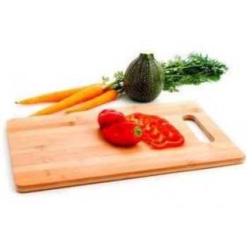 Tabla de corte de bambú Quid Renova - Superficie higiénica y ecológica para cortar alimentos