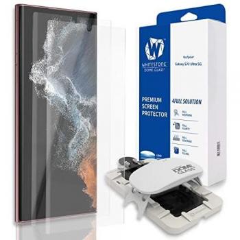 Protector de Pantalla de Cristal Templado Whitestone Dome Glass para Samsung Galaxy S22 Ultra - 2 Piezas