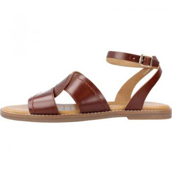 Sandalias planas Mujer Geox D Naileen Marrón