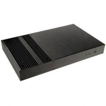 Akasa Galileo Thin Mini-ITX Gehäuse inkl. 120W Netzteil, OEM - schwarz
