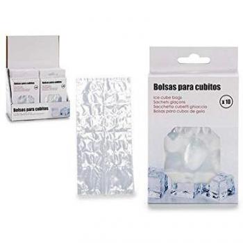 Bolsas para Hielo Transparentes 17 x 38 cm - Paquete de 10 Piezas