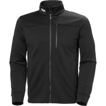 Helly Hansen Men's Crew Fleece Jacket - Dark Grey Casual Polyester Long Sleeve