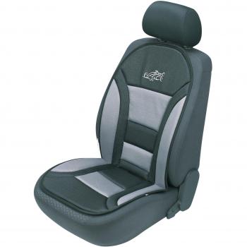 Walser 14172 Funda para asiento Alesi, Negro / Gris