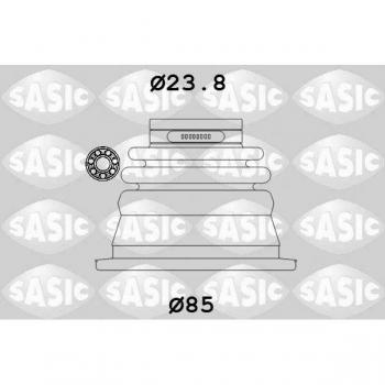 Fuelle de árbol de transmisión SASIC 4003419 - Juego de fuelles, alta resistencia, fácil instalación, compatible con múltiples modelos de vehículos