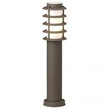 Bolardo Luminoso LED Oskar Marrón Rústico 51 cm E27 IP44 20 W