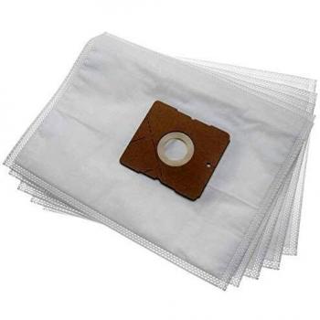 Bolsa Aspiradora Vhbw 5 Unidades Microfibra No Tejida Reemplazo Severin SB 7218, 31.2 cm x 24.7 cm, Blanca