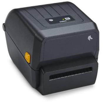 Impresora de etiquetas Zebra ZD230, Transferencia térmica 203 x 203 DPI, Cortadora, Alámbrica, USB, Color Negro
