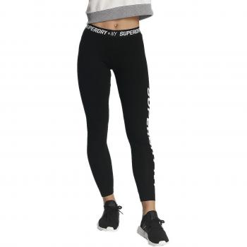 Superdry - Leggings - para mujer Negro negro