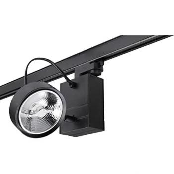 Proyector Forlight IP20 Modelo Clave Redondo GU10 15W Negro
