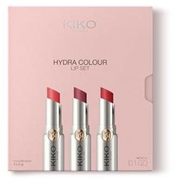 KIKO Milano Hydra Colour Lip Set 9g - Kit de 3 bálsamos labiales con color y acción hidratante