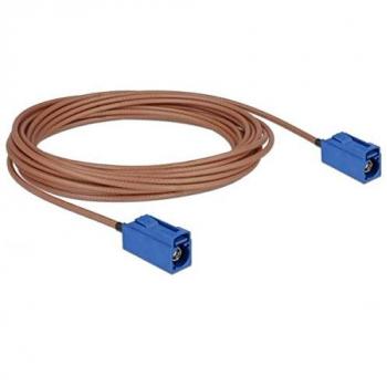 Cable Antena FAKRA C hembra a FAKRA C hembra RG-316 5 m
