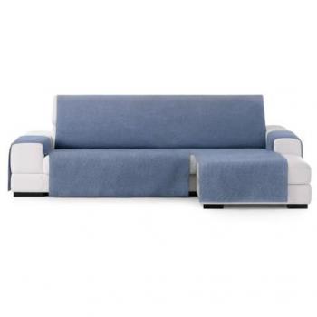 Funda de Sofá Chaiselongue Eysa Valeria Azul 240 cm Derecha - Protección Completa