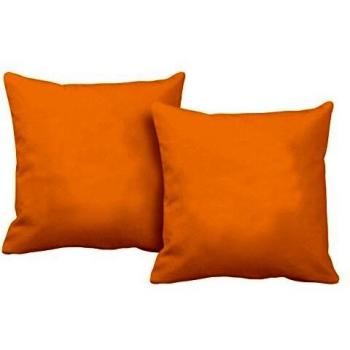 Italian Bed Linen Più Bello Fundas de Cojín, Poliéster, Amarillo, 40 x 40 cm, 2 Unidades
