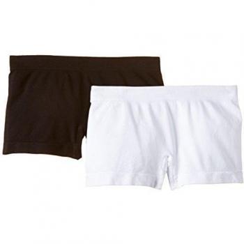 Luigi di Focenza 1670 - Calzoncillo para niñas, color weiß-schwarz 099/001, talla única