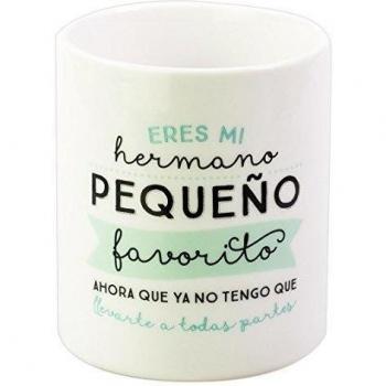 Mr. Wonderful - Taza con mensaje Hermano pequeño