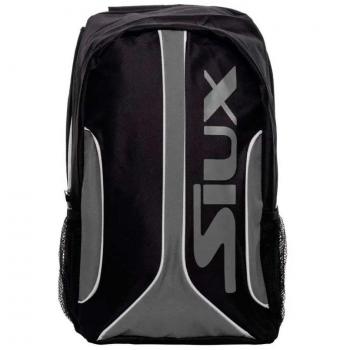 Mochila Siux Fusion - Mochila deportiva, color gris, material resistente al agua, compartimentos múltiples para almacenamiento, diseño ergonómico y acolchado en la espalda