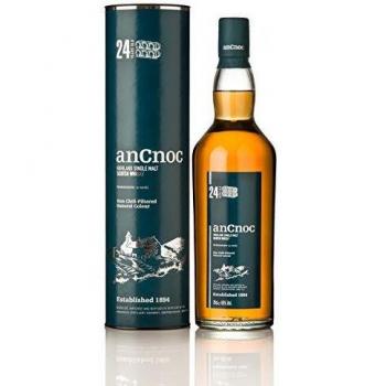 AnCnoc 24 Años de Edad Whisky Escocés de Malta Individual - 700 ml
