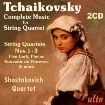 Tchaikovski : Intégrale des quatuors à cordes. Quatuor Chostakovitch.