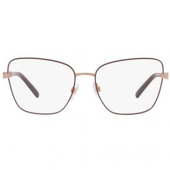 Dolce & Gabbana DG1346 1333 Women’s Eyeglasses Burgundy Size 57 - Blue Light Block Available