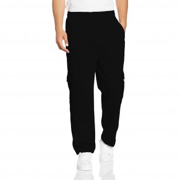 Urban Classics Men's Black Cargo Sweatpants 2.0