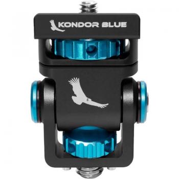Kondor Blue Swivel Tilt Monitor Mount with ARRI Pin (Pan/Tilt) (1/4-20 Version) (Black)