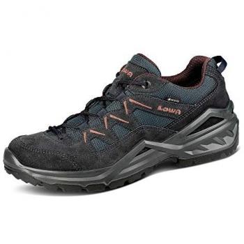 Lowa Sirkos Evo GTX Low Men's Hiking Shoes - Navy/Brown, Size UK 8.5