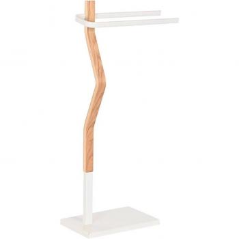 Toallero de Pie DKD Home Decor Madera Acero Blanco
