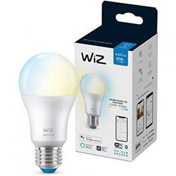 WiZ Whites E27 A60 8W Smart LED Bulb WiFi Bluetooth 2200-6500K