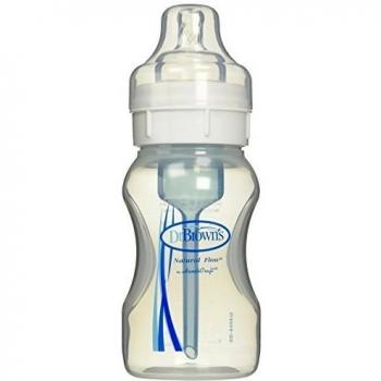 Dr Brown TRIPLO Biberón Boca Ancha TetinaSilicona Polipropileno, 3x240ml