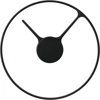 Stelton 851 - Reloj de Pared, Color Negro
