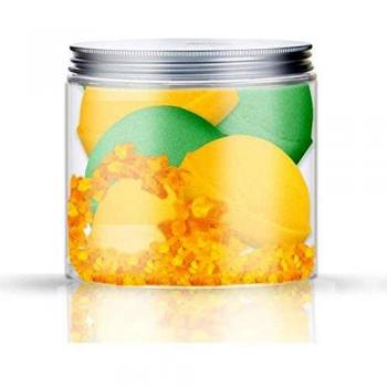 Nacomi Fizzing Bath Bombs Set Green Tea&Orange-Vanilla Ice Cream