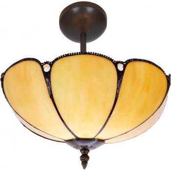 Lámpara de Techo Viro Virginia Beige Hierro 60 W 30 x 45 x 30 cm