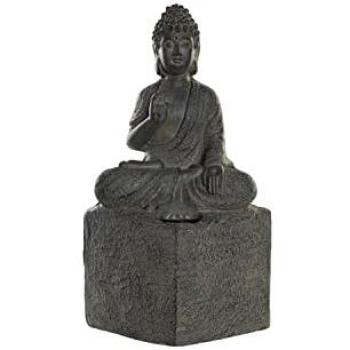 Figura Decorativa Buda de Magnesio (27 x 24 x 46 cm) DKD Home Decor