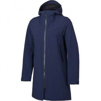 Ternua - Chaqueta de mujer Half Moon Parka 2.0 3l W Ternua, chaqueta con capucha, color azul marino, talla M