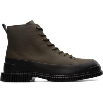 Camper K300277-006 PIX Botas Color Kaki en Piel de Hombre