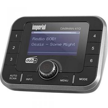 Imperial DABMAN 410 Bluetooth Negro, Plata - Transmisor FM