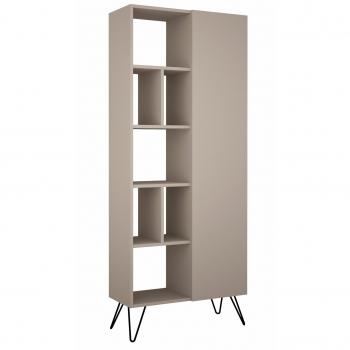 Estantería Altura 190 cm con 11 Estantes y 1 Puerta - Modelo Jedda