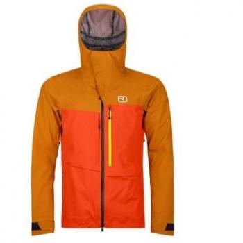 Chaqueta freeride Ortovox 3L Ravine Shell Jacket M (hot orange) hombre