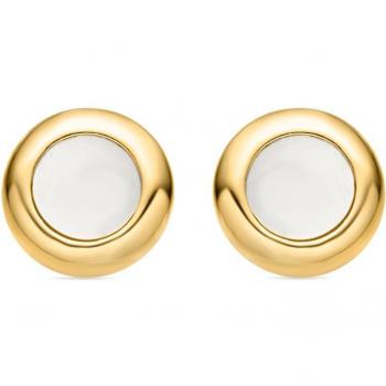 Pendientes Luxenter Maba Africa con baño de oro